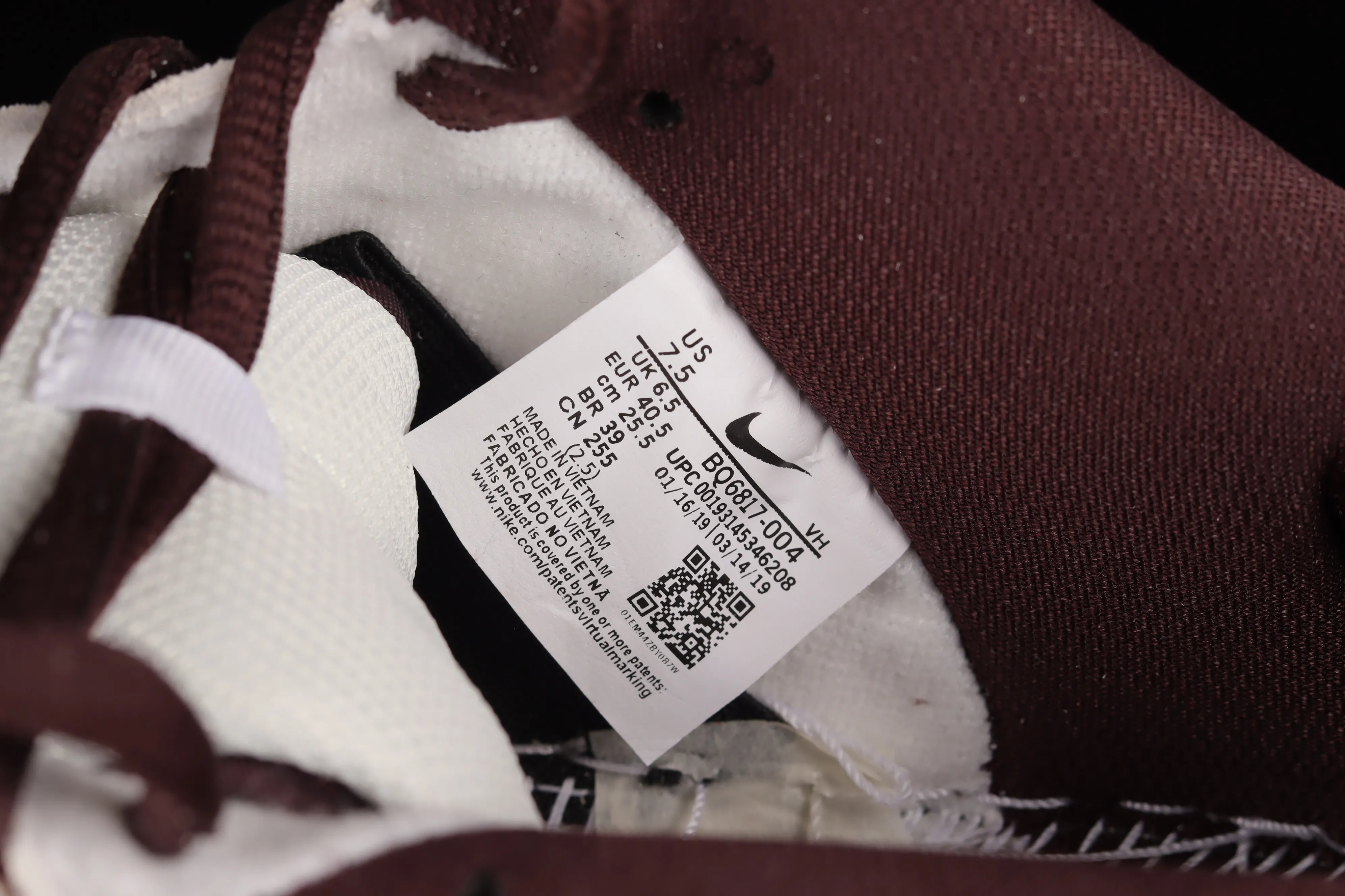 All categories Nk SB Dunk series Nk SB Dunk Low low-top sneakers F version Nk SB Dunk Low "Desert Sand" dark brown gray low-top series casual sneakers BQ6817-004